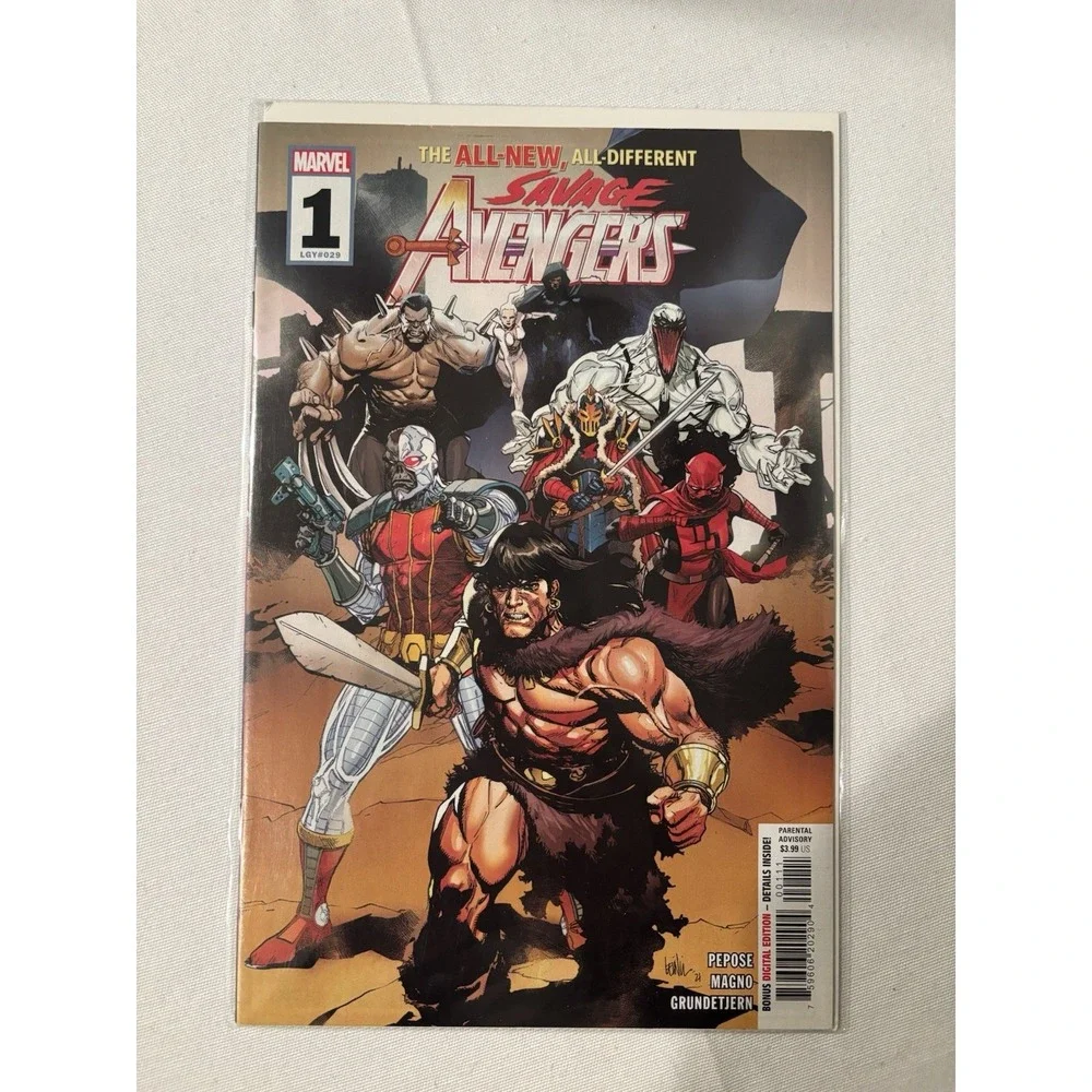 Savage Avengers #1 Marvel Comics 2022 NM+ Bonus Digital Edition